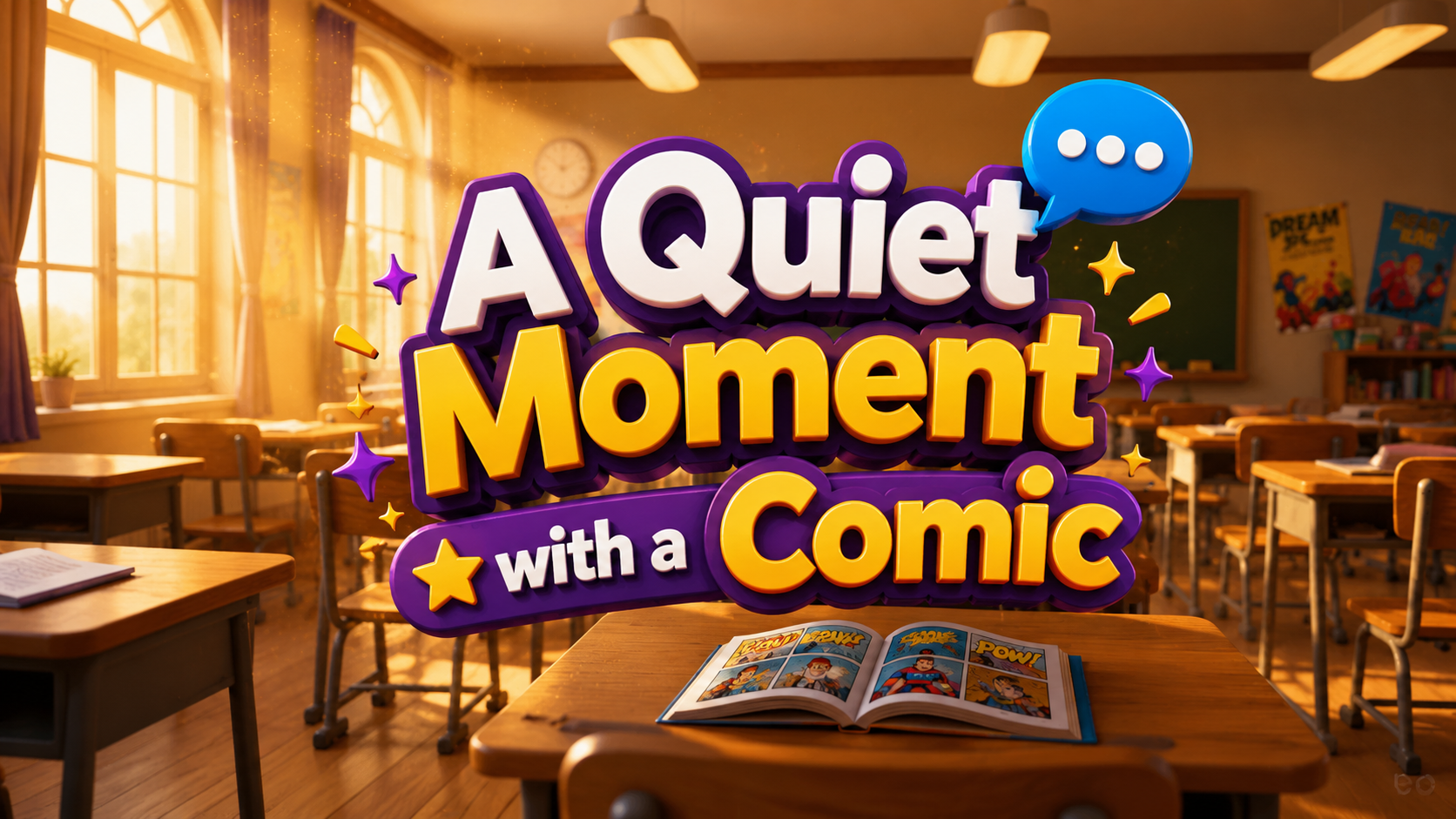 A Quiet Moment with a Comic